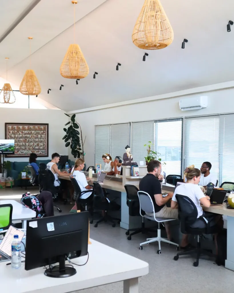 PUCO Rooftop coworking space interior